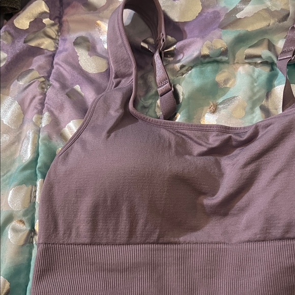 Puma Women's Purple Sports Bra-EUC - Picture 3 of 9